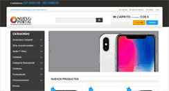 Desktop Screenshot of nuevoportal.co