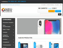 Tablet Screenshot of nuevoportal.co